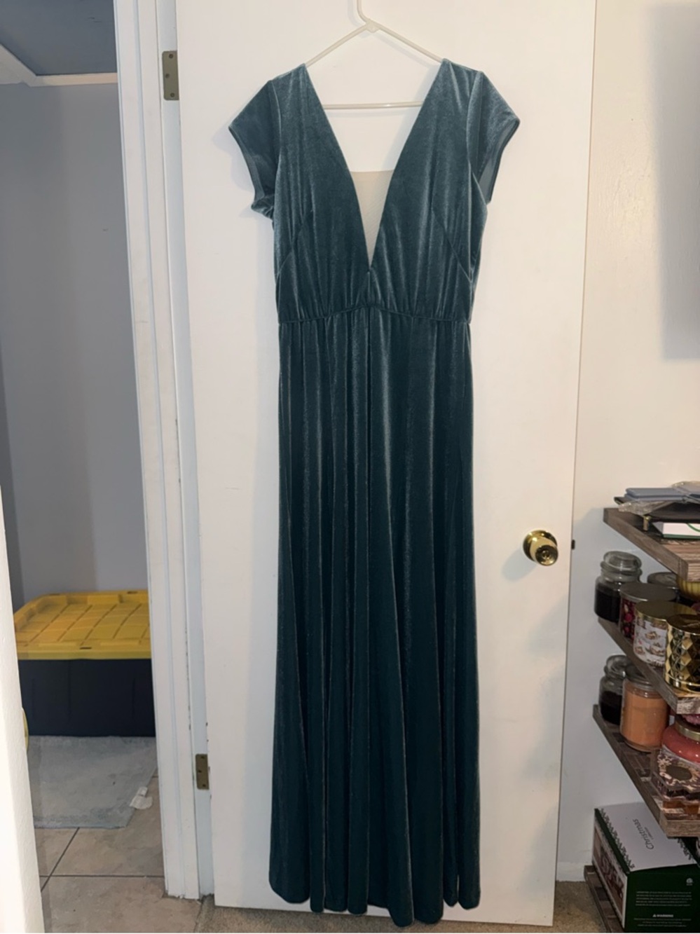 Velvet Maxi Dress